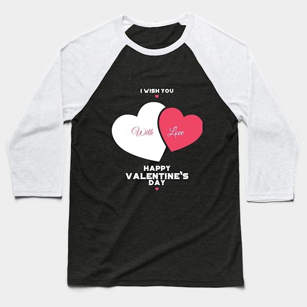 valentine 17 Baseball T-Shirt by dangkhoa